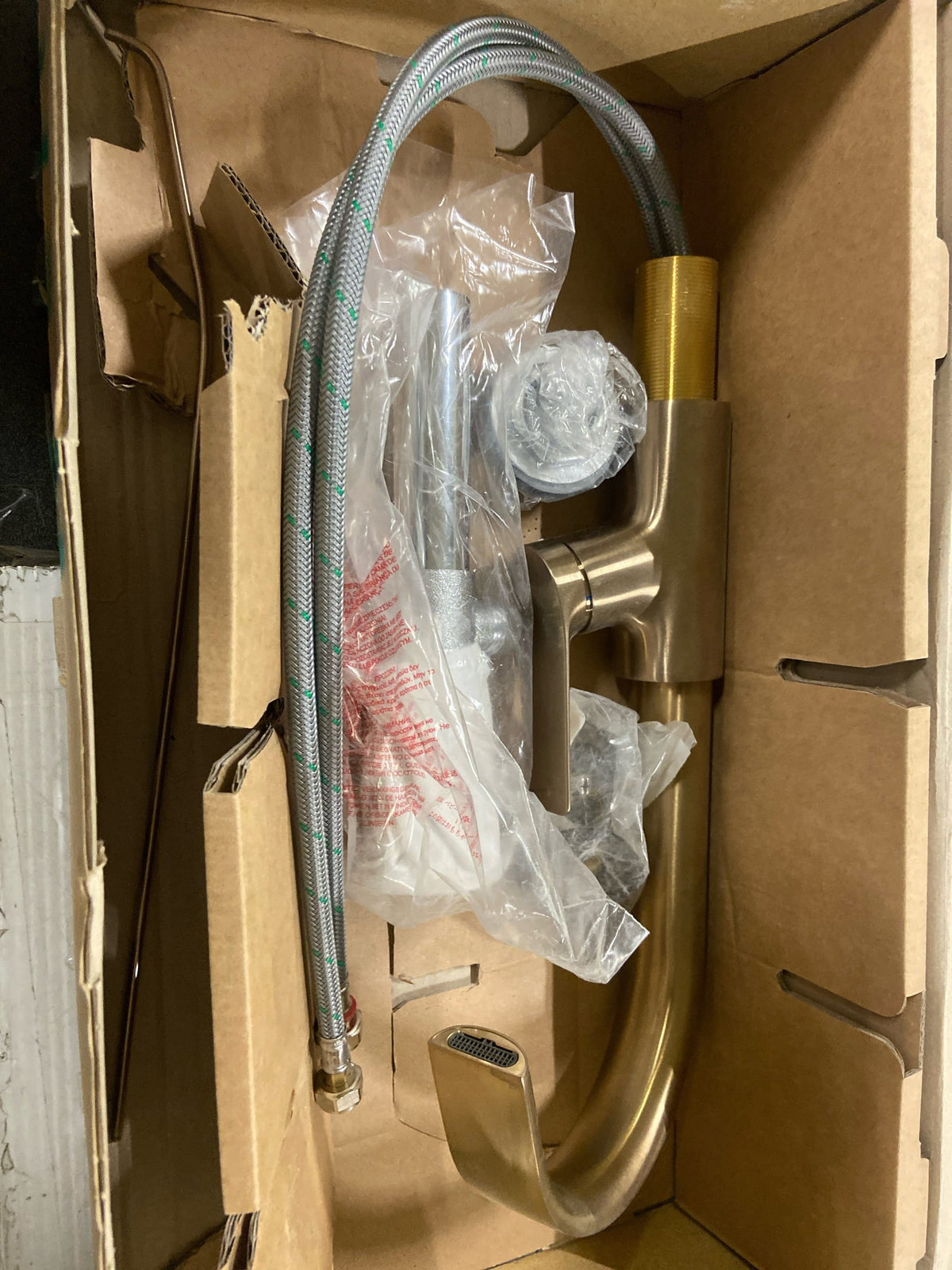 hansgrohe Vivenis Modern 1-Handle 1-Hole 12-inch Tall Bathroom Sink Faucet in Brushed Bronze, 75030141