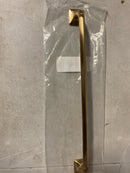 Schaub and Company 208-SSB Northport 10" Center to Center Contemporary Industrial Nautical Large Cabinet Handle / Drawer Pull - Signature Satin Brass