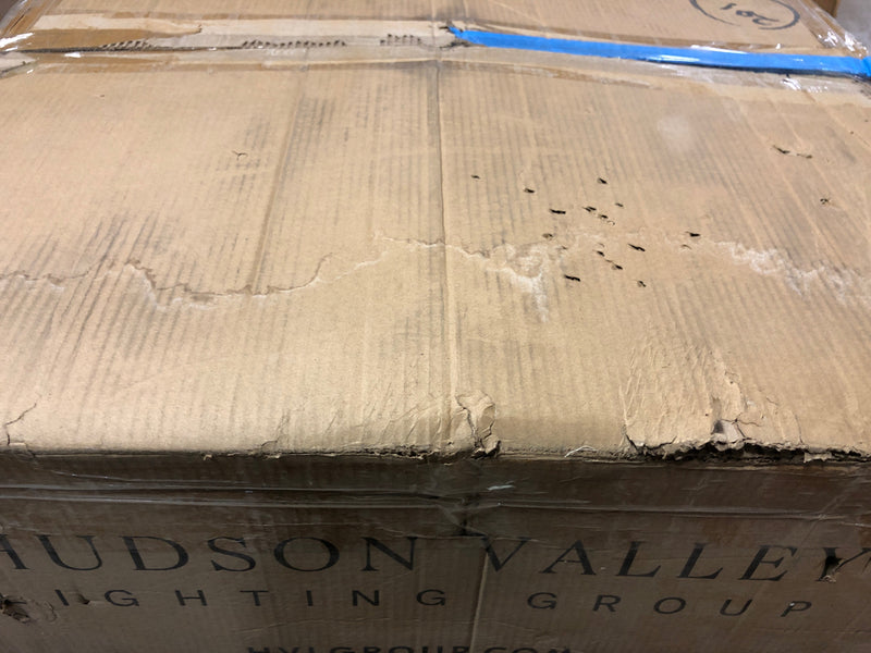 Troy Lighting F6045-GRA/BN Impression 10 Light 27-1/2" Wide Chandelier with Square Shades - Graphite / Satin Nickel