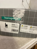 hansgrohe Ecostat S Modern Minimalist Easy Control 1-Handle Pressure Balance Shower Valve Trim in Matte Black, 15739671