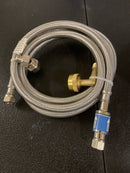 Everbilt 7223-72-38-6E-BP 3/8 in. COMP x 3/8 in. COMP x 72 in. Universal BurstProtect Dishwasher Connector