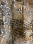 Signature Hardware 497562 Delacour 1.75 GPM Double Handle Bridge Kitchen Faucet with Side Spray - Brushed Gold