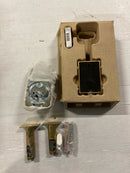 Emtek EMP20201US4 Empowered 2 Electronic Touchscreen/Fingerprint Key Free Entry Deadbolt with Bluetooth - Satin Brass