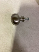 Baldwin 4913150BIN Oval 1-3/8 Inch Oval Cabinet Knob from the Estate Collection - Satin Nickel