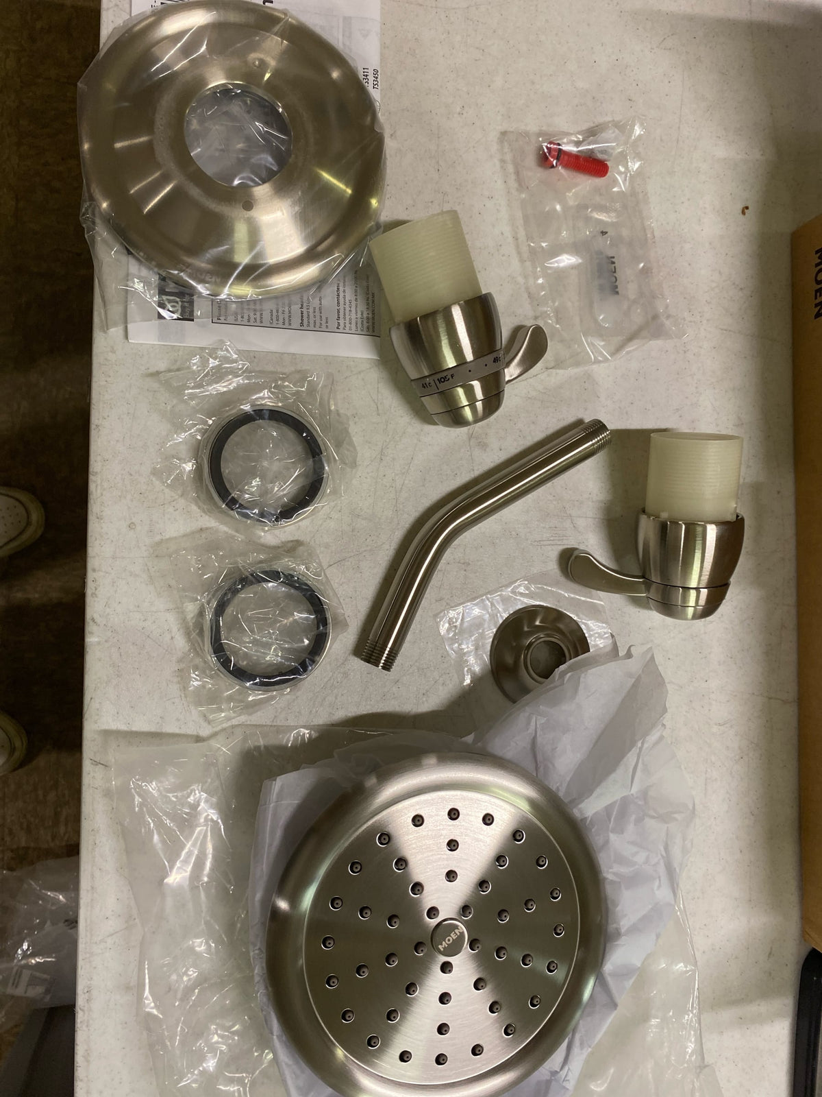 Moen TS3400BN Brushed nickel ExactTemp(R) shower only