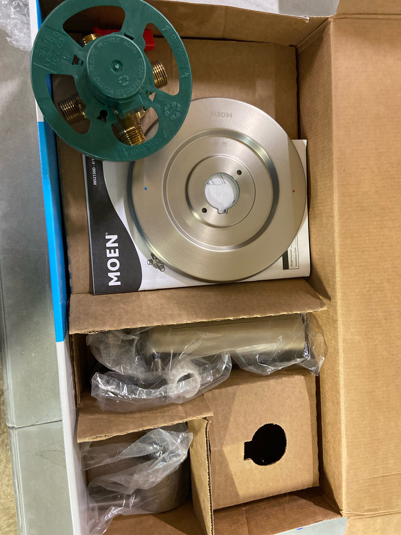 Moen Rinza Spot Resistant Nickel Single-Handle Posi-Temp Tub & Shower Faucet