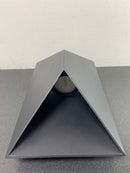 Elegant Lighting LDOD4022BK Raine 7" Wide LED Outdoor Wall Sconce - Black