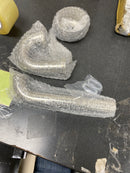 Signature Hardware SH362PN 1-1/4" P-Trap With High Box Flange - Polished Nickel