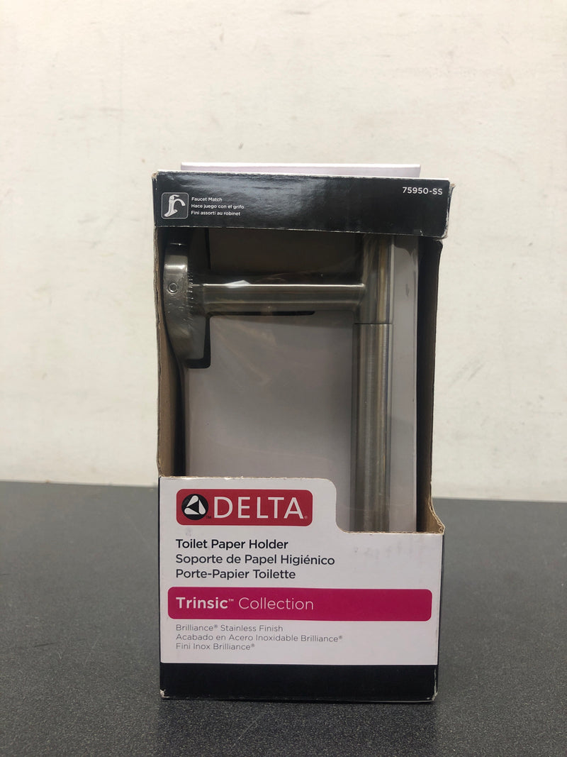 Delta 75950-SS Trinsic Single Bar Tissue Holder - Brilliance Stainless
