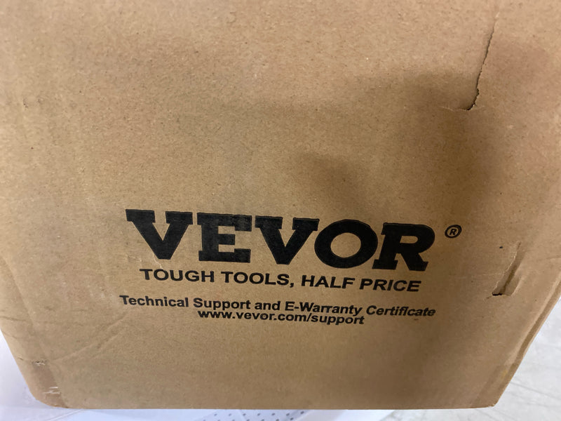 Vevor DFSTJ4INCH19VK5CKV1 4-4.5 in. Radon Fan Installation Kit, Quiet 190 CFM Radon Mitigation Fan System Kit with 2-Couplers, Pressure Indicator