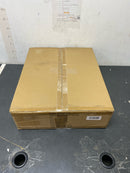 Huoku PD1049701 Lotus 11.8 in. 1-Light Aged Brass Semi- Flush Mount with White Ceramic Shade