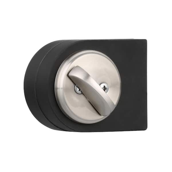 Schlage Satin Nickel Single Cylinder Deadbolt-B60N 619