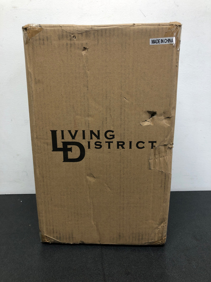 Elegant Lighting LDOD2100 11-3/4" Tall Integrated LED Outdoor Wall Sconce with a Glass Shade - Matte Black