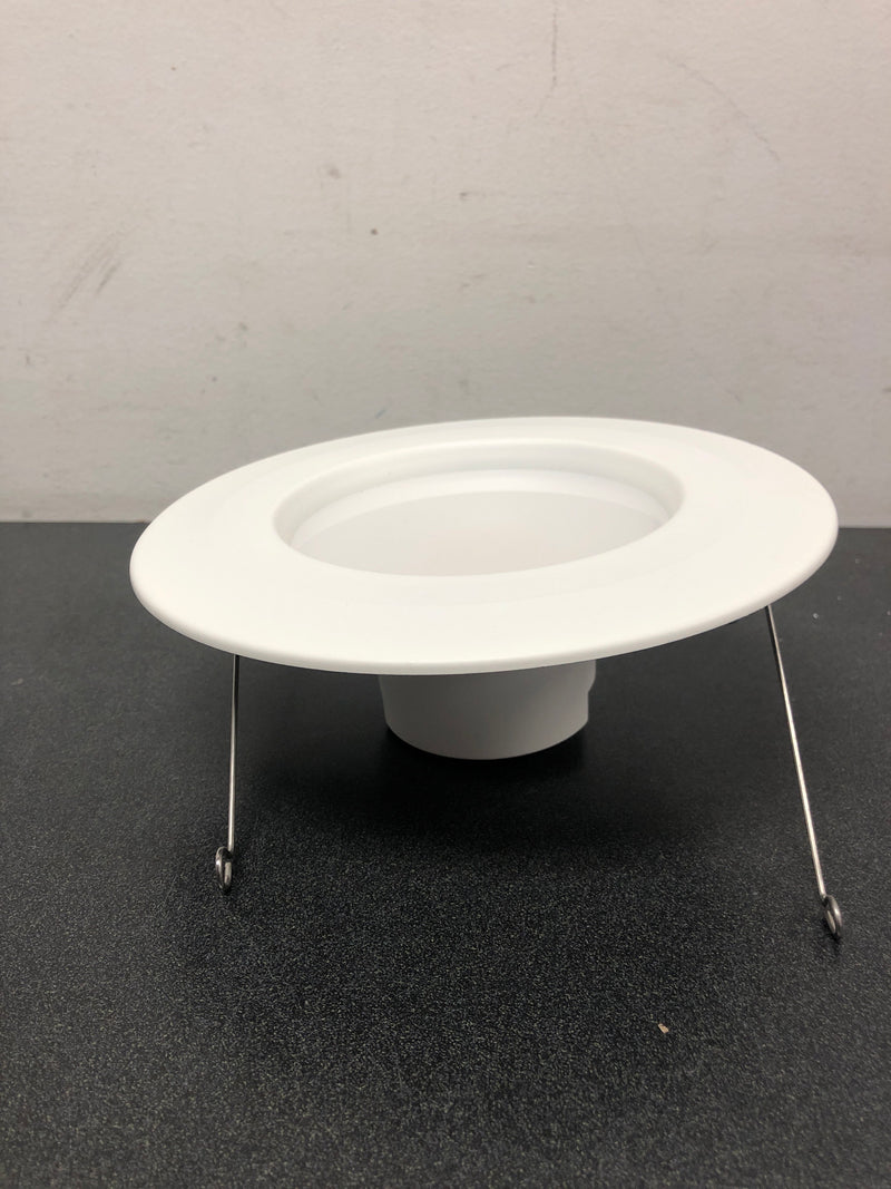 Commercial electric NS01dA09FR2-259 5/6 in. Integrated LED White Dimmable Recessed Light Trim with Adjustable Color Temperature, (2-Pack)