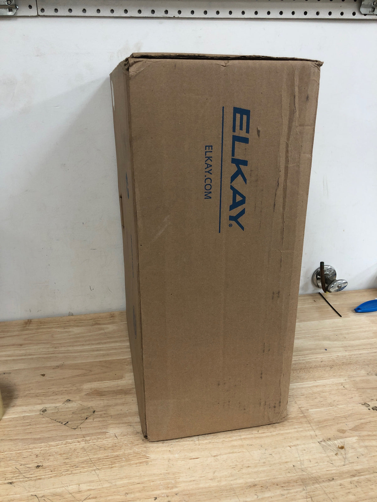 Elkay BLR15601 Lustertone 15" Drop In Single Basin Stainless Steel Bar Sink - 1 Faucet Hole