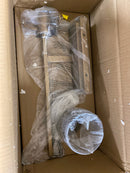 Kichler 45295NBR Alton 1-Light Natural Brass Bathroom Indoor Wall Sconce Light with Clear Seeded Glass Shade