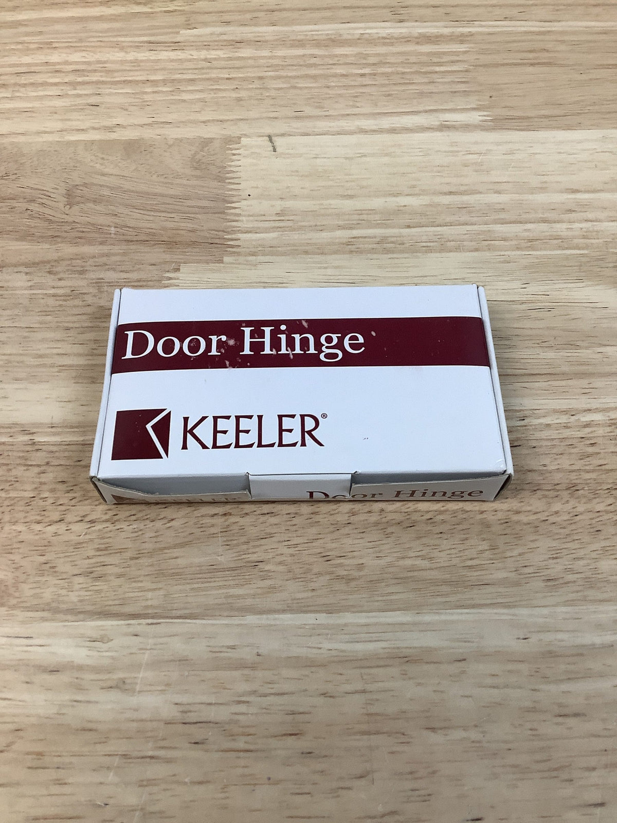 Hickory Hardware 70307-6100 Solid Brass 3.5" x 3.5" - 1/4" Radius Corner Plain Bearing Arc Pattern 6 Hole Door Hinge - Winchester Brass