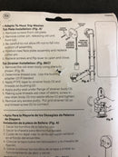 Signature Hardware Alcove Tub Drain & Trip Lever Overflow Cover