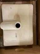 KOHLER Kathryn White Undermount Rectangular Bathroom Sink with Overflow Drain (19.75-in x 15.625-in)