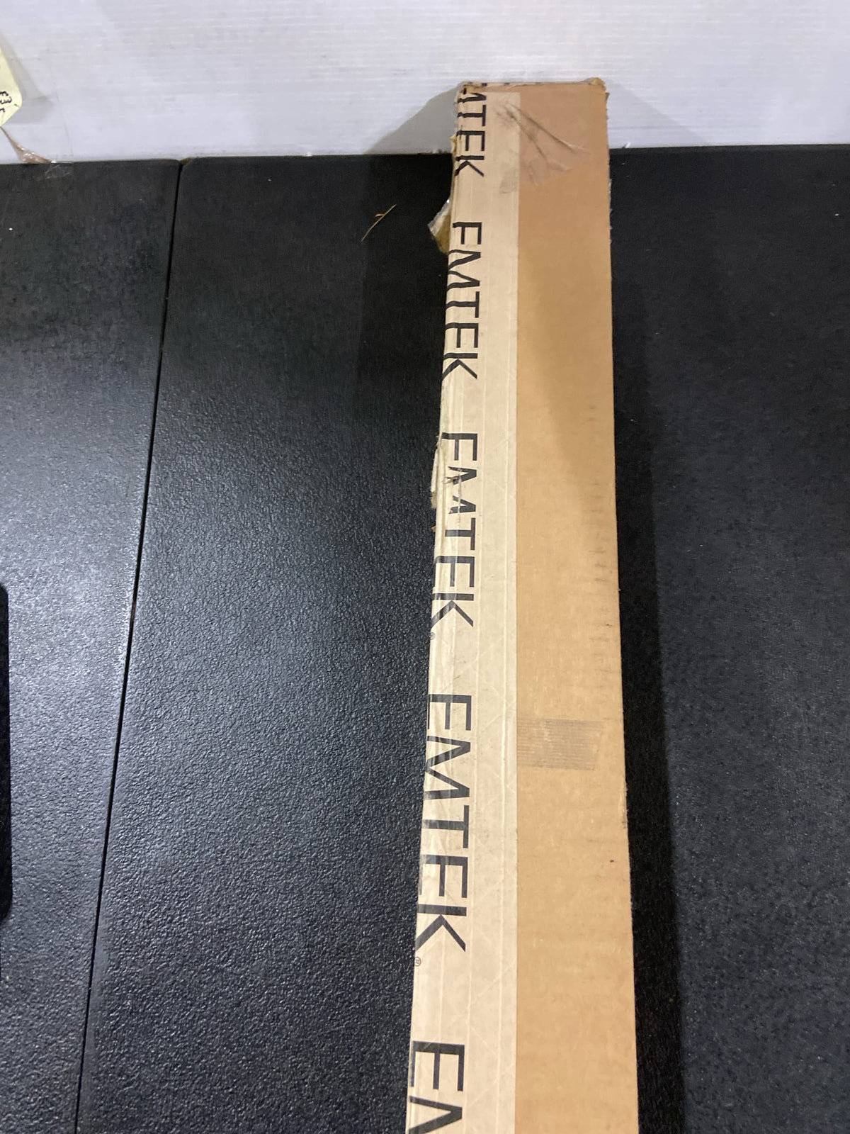 Emtek BTB86190US19 Round 72 Inch Center to Center Door Pull Set from the Stainless Steel Collection - Back to Back Mounting - Flat Black