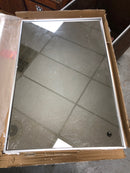 Elegant Lighting MR42436S Eternity 24" W x 36" H Modern Rectangular Framed Bathroom Wall Mirror - Silver