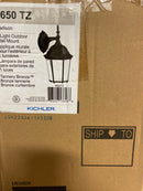 Kichler 9650TZ Madison Single Light 15" Tall Outdoor Wall Sconce with Clear Beveled Glass Panels - Tannery Bronze