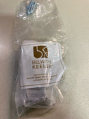 Belwith Keeler B076088-MB Avenue 3" Center to Center Modern Beveled Cabinet Handle / Drawer Pull - Matte Black