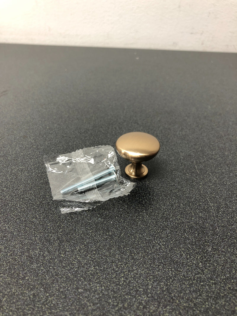 Amerock BP53005CZ Edona 1-1/4 in. Dia (32 mm) Champagne Bronze Cabinet Knob