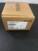Emtek Dummy Set, Modern Rectangular Rosette, Helios Lever, Unlacquered Brass