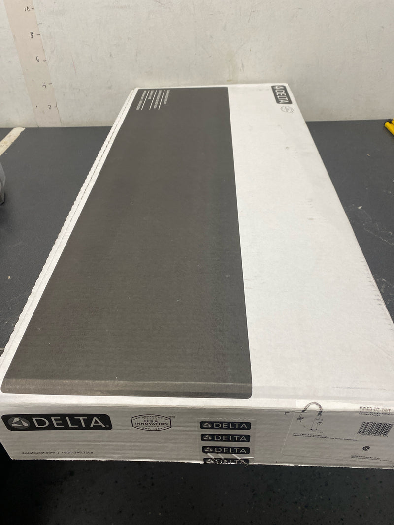 Delta 18803-CZ-DST Antoni 1.8 GPM Single Hole Pre-Rinse Pull Down Kitchen Faucet - Includes Escutcheon - Champagne Bronze