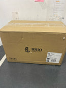 Brio Lighting Jasper 2-Light Dimmable Bathroom Vanity Light, Black and Gold Bathroom Light Fixtures with Clear Glass Shade, Matte Black with Brushed Gold Accent Socket, Modern Vanity Lights Bathroom