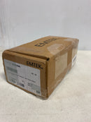 Emtek 8521OTUS3 Old Town Non-Turning Two-Sided Dummy Door Knob Set with Rectangular Rose from the Brass Crystal Collection - Polished Brass