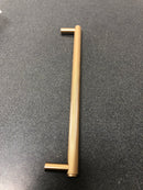 Schaub and Company 5008-SSB Pub House 8" Center to Center Diamond Knurled Solid Brass Cabinet Bar Handle / Drawer Bar Pull - Signature Satin Brass