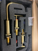 Elegant Lighting FAV-1010BGD Tobias 1.5 GPM Widespread Bathroom Faucet - Brushed Gold