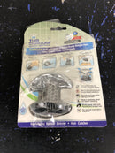 Tubshroom WTSHULT7 1.25 in. - 2 in. Bathtub Drain Protector Hair Catcher Stainless Steel Finish