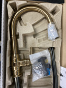 Delta 9190-CZ-DST Broderick 1.8 GPM Single Hole Pull Down Kitchen Faucet - Champagne Bronze