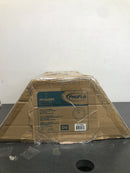 PROFLO PF194RBS Rockaway 19" Circular Vitreous China Drop In Bathroom Sink with Overflow and 3 Faucet Holes at 4" Centers - Biscuit