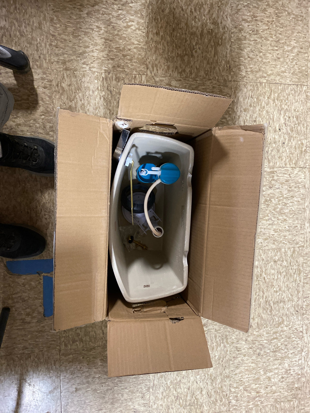 Signature Hardware 7920659 Bradenton 1.28 gpf Toilet Tank in White