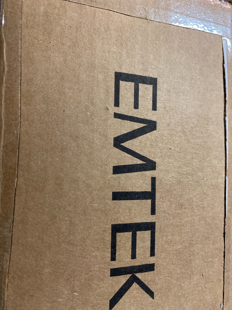 EMTEK Disk Rosette Privacy Set with Matching Finish Round Knob - Choice of 7 Finishes - 5209ROUUS4 - Satin Brass (US4)