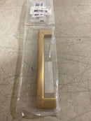 Emtek 86164US4 Trail 6 Inch Center to Center Handle Cabinet Pull from the Contemporary Collection - Satin Brass