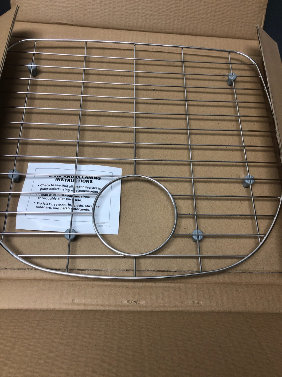 Elkay GOBG2118SS Bottom Grid Basin Rack - Stainless Steel