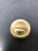 Atlas Homewares A100-WB Oskar 1-1/4 Inch Mushroom Cabinet Knob - Warm Brass