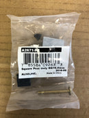 Alno 9/16 Inch Square Cabinet Ring Pull Mount - Less Ring