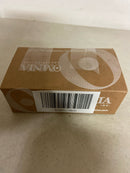 Omnia 12/38T.PA32D Passage Door Lever Set with 12 Style Handle and Round Rose - Satin Stainless Steel