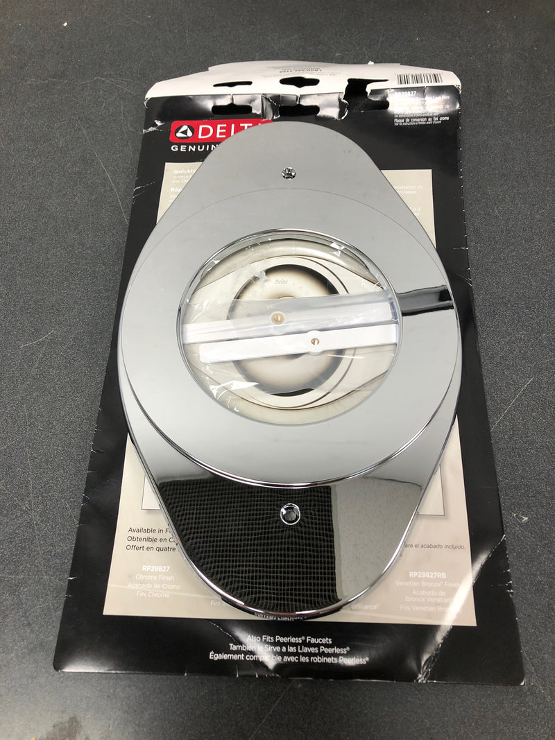 Delta RP29827 Renovation Cover Plate - Chrome
