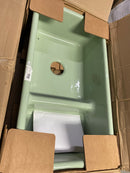 Kohler K-6625-42 Iron/Tones 33" Undermount Smart Divide Double Basin Enameled Cast Iron Kitchen Sink - Aspen Green