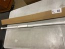 iDesign Cameo Steel Adjustable Length Shower Curtain Tension Rod - 43-75", White