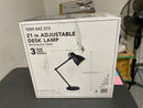 Hampton bay RS2204161BK 24 in. Black Architect Desk Lamp