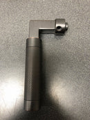 Baldwin L030112MR L030 Gramercy Knurled Pair of Door Levers without Rosettes from the Estate Collection - Venetian Bronze