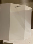 Soler and Palau SWF-100X 4"/100MM Externally Mounted Centrifugal Wall Fan - Galvanized Steel w/Off-White Baked Enamel